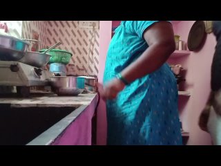 me and my tamil wife having sex in the kitchen